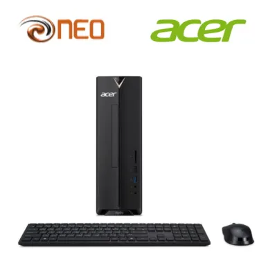 [FREE WIRELESS MOUSE + 1 BOX OF MASK] Acer Aspire XC-895 (i504MR8512G73) NEW desktop with 10th Gen Intel Core processor and 8GB RAM