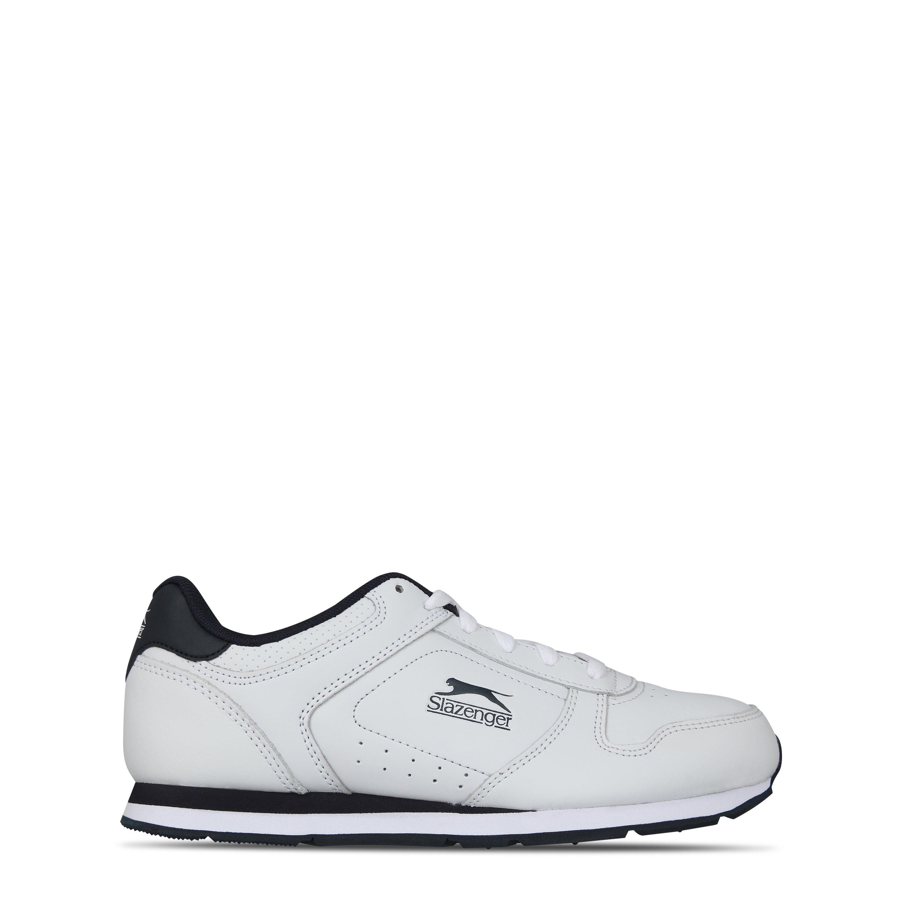 Slazenger Womens Indoor Shoes Ladies (White/Silver) - Sports