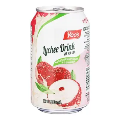 Yeos Lychee 300ML X 24 (CAN)