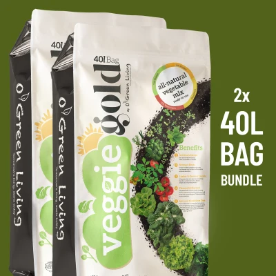 OGL Veggie Gold Soil - 40 Litres Bag x 02