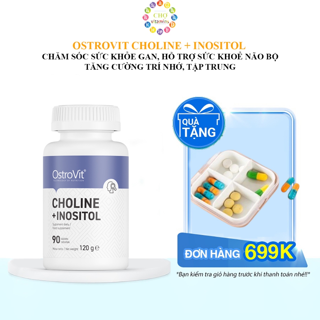 OstroVit Choline + Inositol 90 tabs