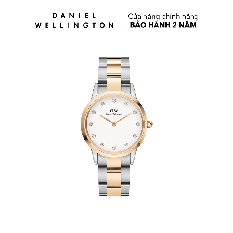 Đồng hồ Nữ Daniel Wellington dây thép không gỉ - Iconic Lumine