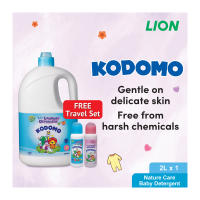 Kodomo Baby Laundry Detergent Nature Care 2L + Travel Set