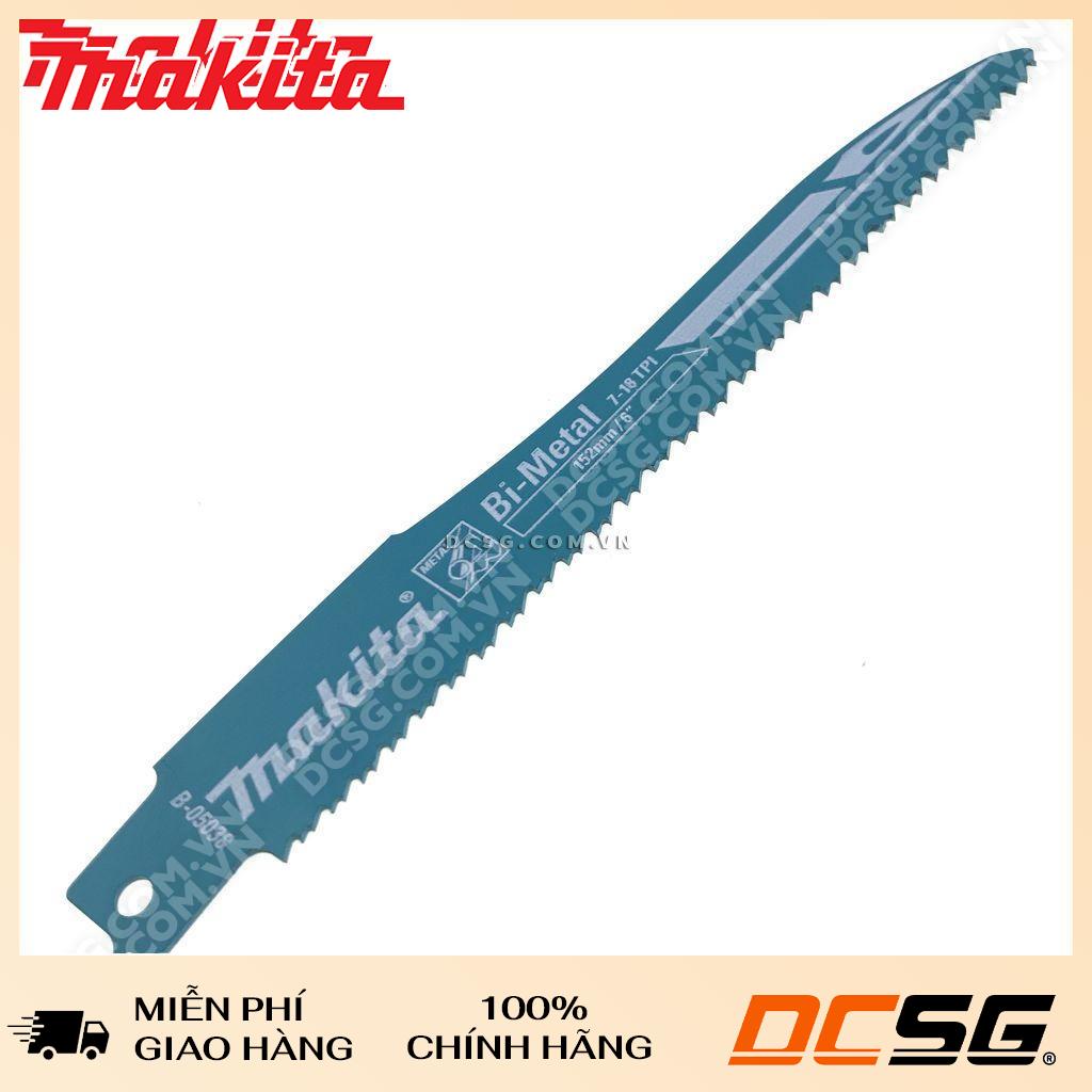 Lưỡi cưa kiếm kim loại 152x18x0.9mm makita b-05038