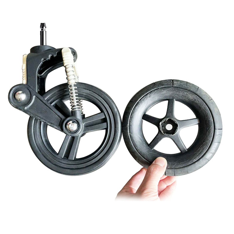 Xe đẩy bánh xe tương thích bugaboo cameleon 3 bánh xe trước với 6900zz mang Eva loại Bộ phận thay thế phụ kiện xe đẩy em bé EVA lốp