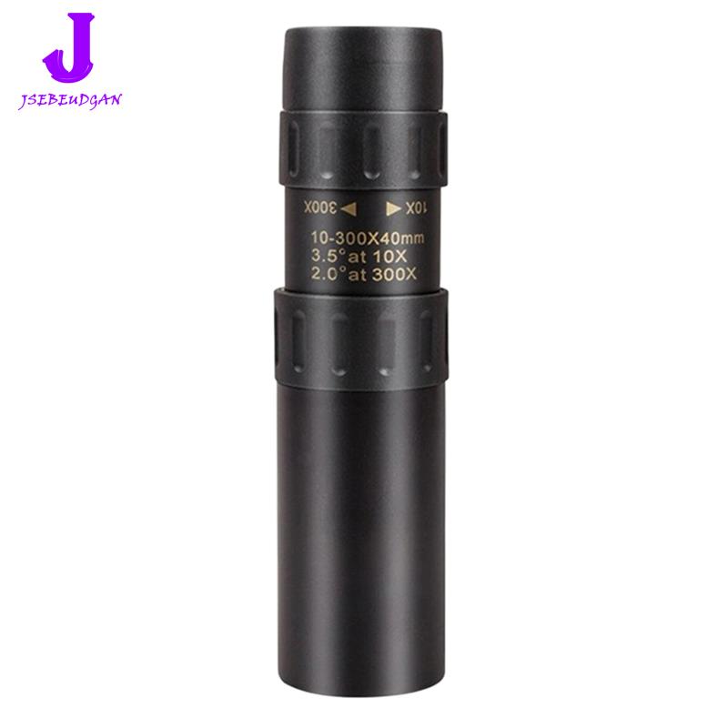 【Huang Li Electronics】Monocular Telescope Long Range Reach 10-300X Zoom HD BAK4 Portable Telescope Monocular for Hiking Wildlife Watching ราคา 533 บาท*ส่งฟรี