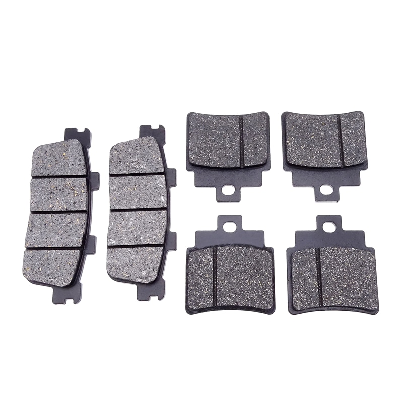 Cho SYM rv250 07-14 joymax 250I 06-15 gts300 08-14 gts250i 07-14 joymax 300i 09-15 6 cái/bộ trước xe máy + Đệm hãm phanh sau