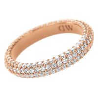 Nhẫn Daniel Wellington màu Vàng hồng đính 190 viên đá Cubic Zirconia - Pavé Crystal Ring Rose Gold