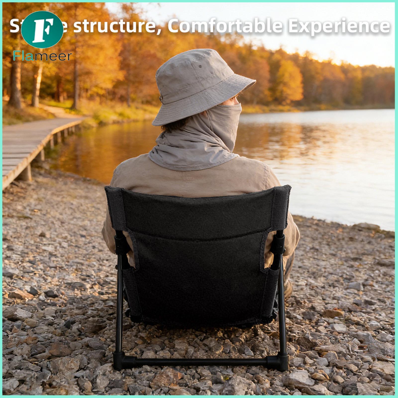 Flameer Seats Cushion with Carrying Bag Oxford Outdoor Folding Chair Backrest Folding Chair Pad for Trekking Garden Mountaineering ราคา 12,027 บาท*ส่งฟรี