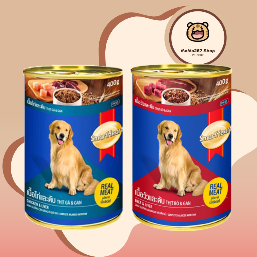 Pate Smartheart Bò & Gà Lon 400g