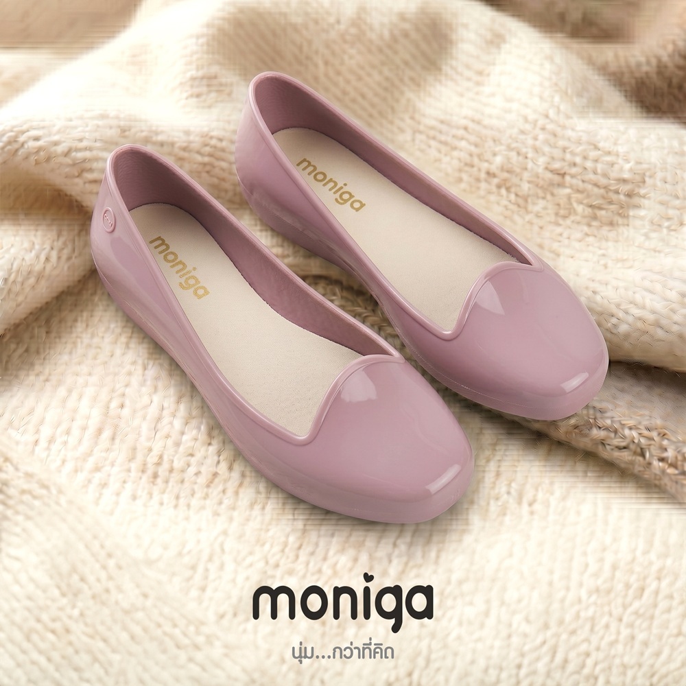GIÀY NHỰA BÚP BÊ NỮ THÁI LAN MONIGA STELLA 2 CHÍNH HÃNG – GIÀY ĐI MƯA CHỐNG TRƠN, ÊM CHÂN