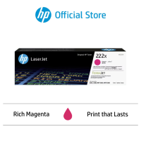 HP 222X LaserJet Toner Cartridge - Page yield colour: 2 - 500 pages - High Capacity Toner Cartridges