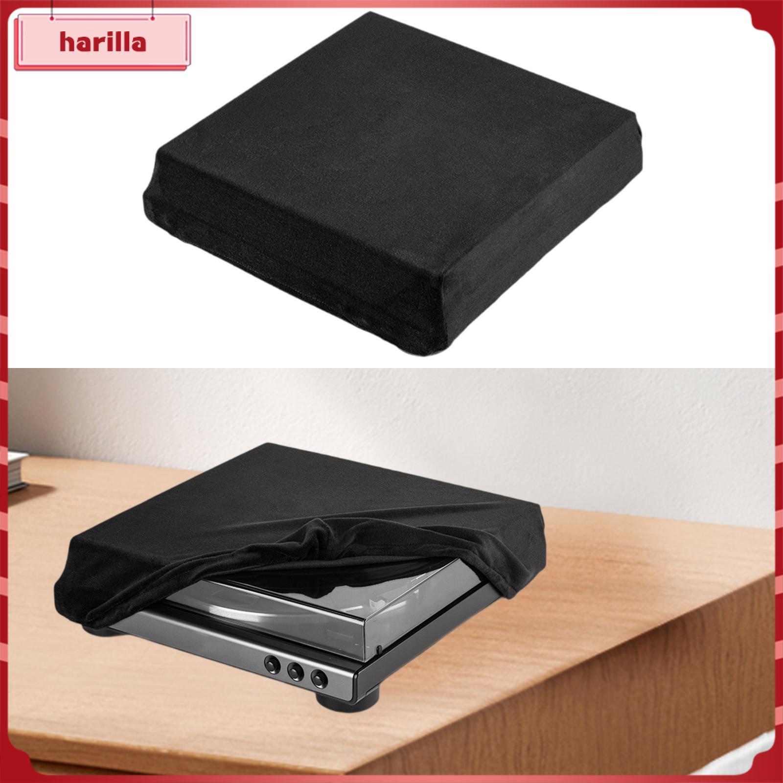 Harilla Turntable bụi Bìa di động bảo vệ trường hợp đối với phòng ngủ nhà hầu hết các kiểu