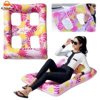 Inflatable Pool Floats Pool Float Lounger Ergonomic Floating Chair Comfortable Water Floating Recliner for Swimming Pool