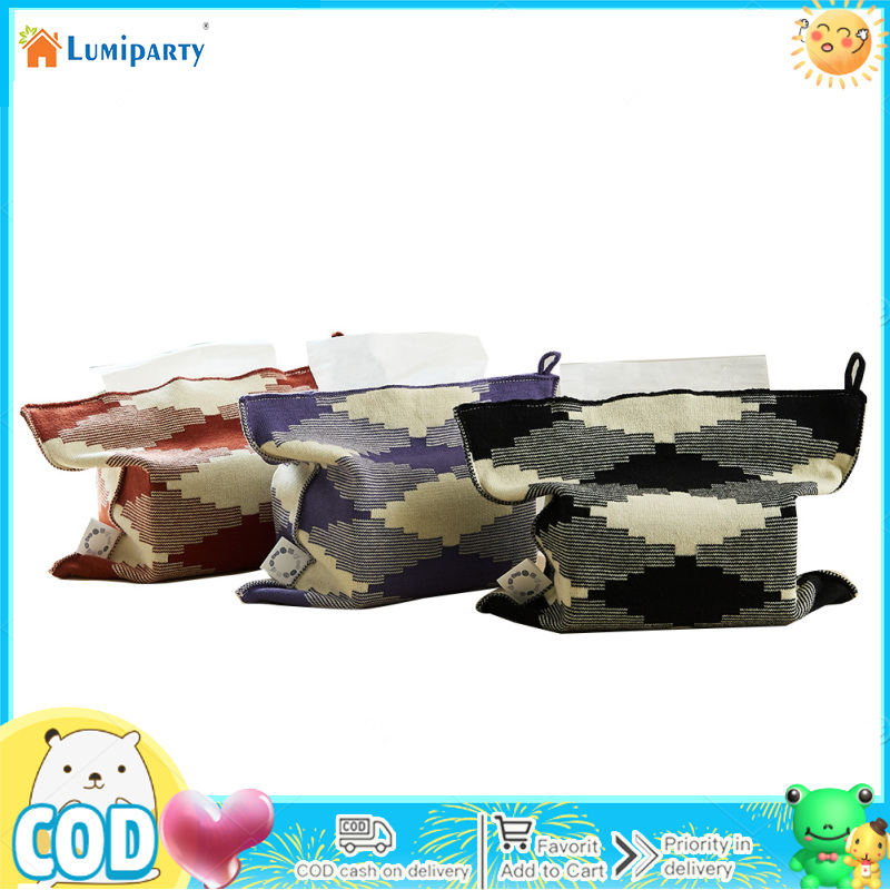 Household Tissue Box Napkin Organizer For Bathroom Vanity Countertop/night Stands/office Desk (20 X 25cm) ราคา 184 บาท*ส่งฟรี