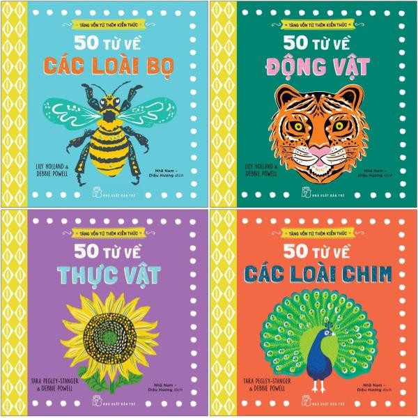 Sách - Combo. Tăng vốn từ, Thêm kiến thức (4 cuốn)