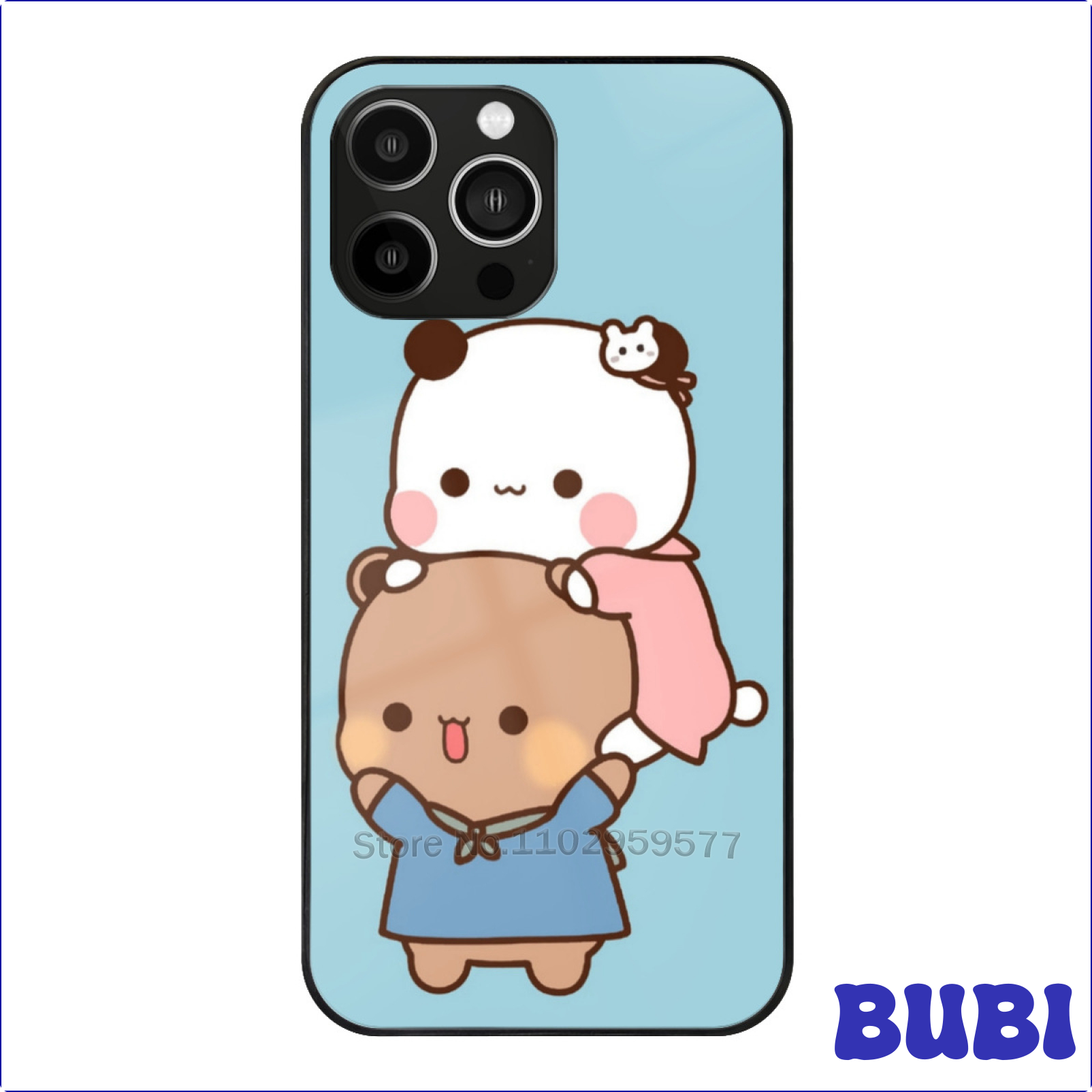 [Bubi] Bubu DUDU gấu trúc-BuBu-Gấu và gấu trúc Bubu DUDU bóng bay-gấu trúc vỏ điện thoại Kính cường 