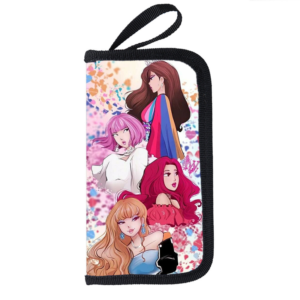 【Ready Stock】Star Surrounding Blackpink Zero Wallet Adult Youth Wallet Double sided Printed Male and Female ID Photo Card Bag