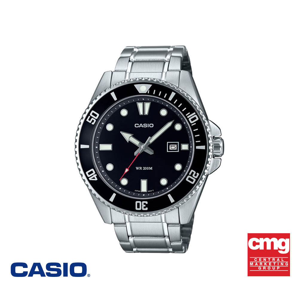CASIO MEN'S WATCHES CASIO MDV-107D-1A1VDF STAINLESS STEEL SILVER ราคา 3,915 บาท*ส่งฟรี