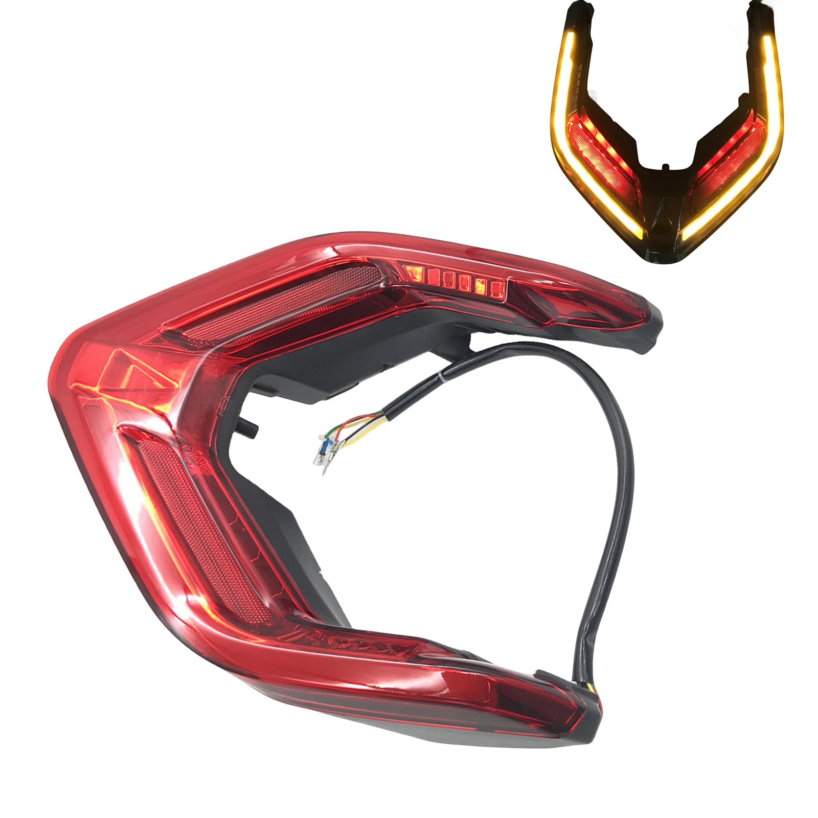 [Vitorerr]ไฟไฟท้ายจักรยานสัญญาณเลี้ยว LED ด้านหลังรถจักรยานยนต์สำหรับ Ducati Panigale V2 / V4 / V4S / V4R 2018-2022 ราคา 5,676 บาท*ส่งฟรี