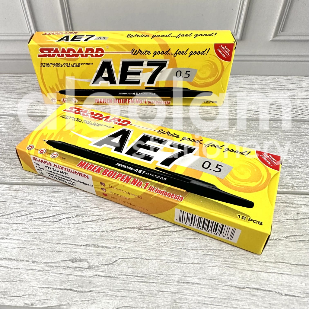 AlQolam SELUSIN ( 12 PCS ) Pulpen Standard AE7
