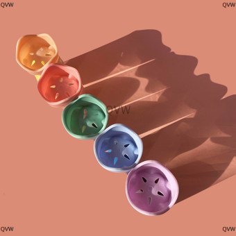 QVW Bộ mút trang điểm nền Hộp đựng phụ kiện dụng cụ trang điểm