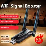 Bộ kích sóng không dây khuếch đại Bộ khuếch đại tín hiệu wifi tốc độ cao 4200Mbps của vintlook