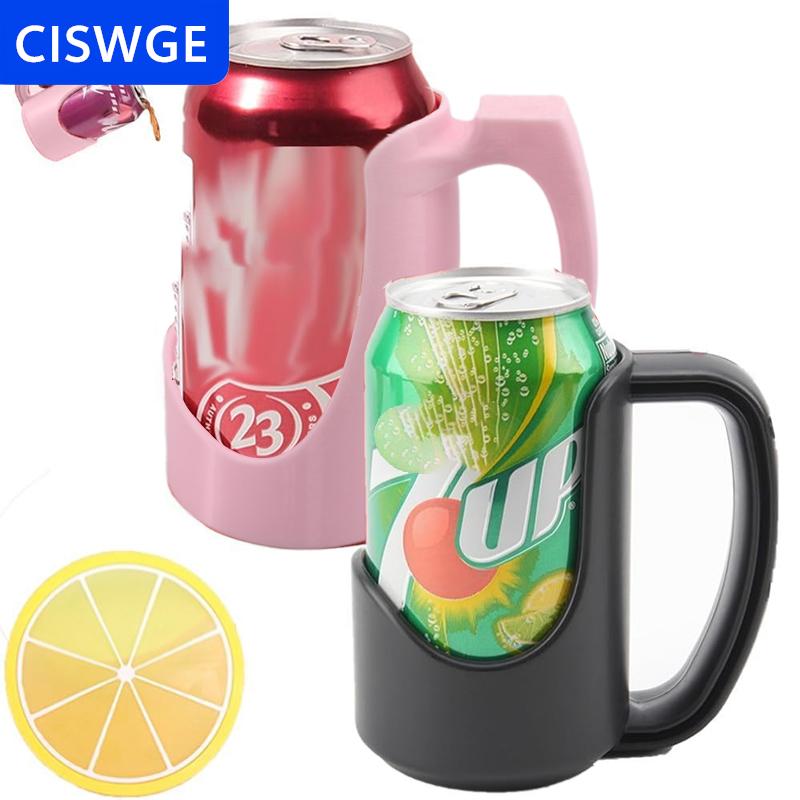[COD] CISWGE Coke có thể chủ 3D in phổ có thể chủ cho 330ml lon Ergonomic Soda bia năng lượng uống Grip Non-Slip PLA nhựa sử dụng hàng ngày