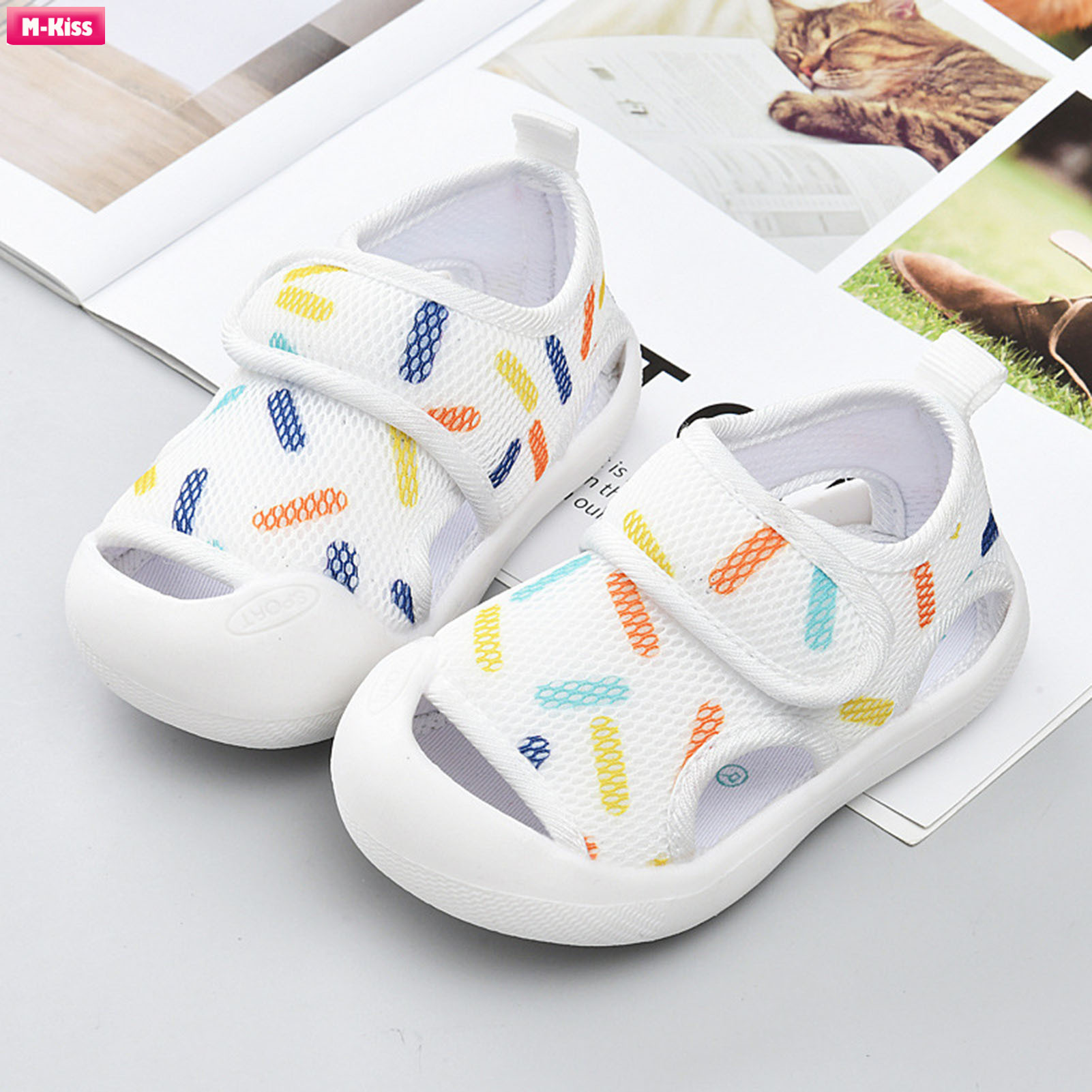 M-Kiss Infant Girls Boys Comfort Sandals Handmade Skin