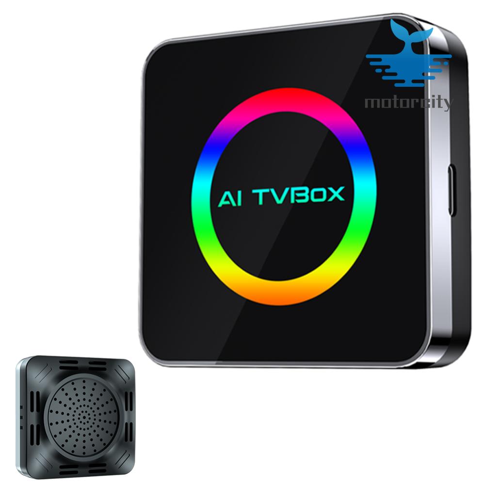 [Motorcity]Android 13 Multimedia Video Box WiFi6 Wireless Carplay/Android Auto/Carplay To Android Smart AI Box Bluetooth-Compatible
