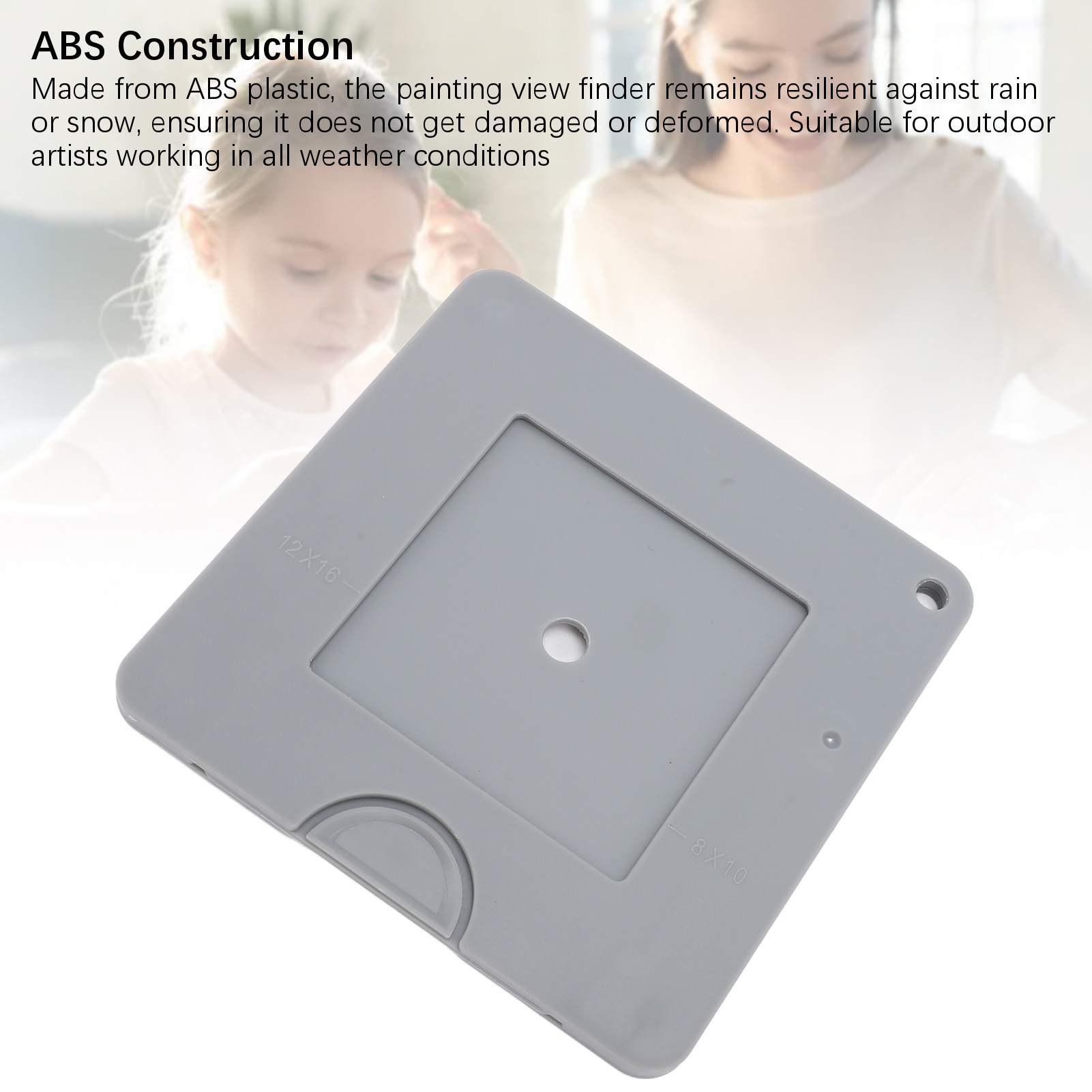 Vẽ Tranh Kính ngắm ABS màu xám nghệ sĩ Kính ngắm để vẽ nhiếp ảnh may crafting trượt cơ chế màu cô lập công cụ cho người có sở thích các chuyên gia và sinh viên