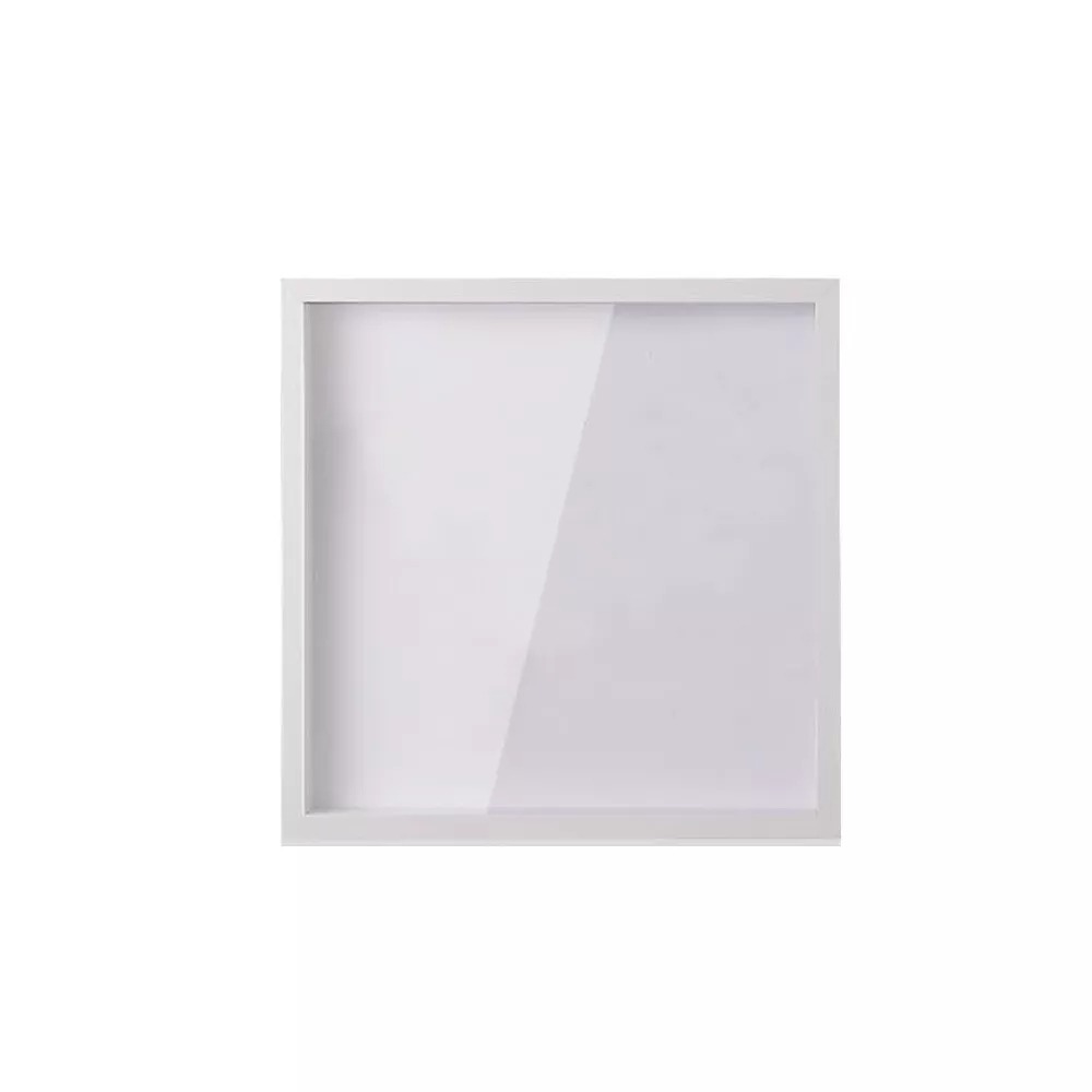 UNDATA Top Loading Travel Shadow Box Square Wall Mounted Ticket Shadow Box Transparent Ticket Stub Memory Frame Home Decor