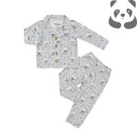 Bamberry Baby Long Sleeves Button Down Pajama Set Year of the Horse Collections- Bamboo Fabric