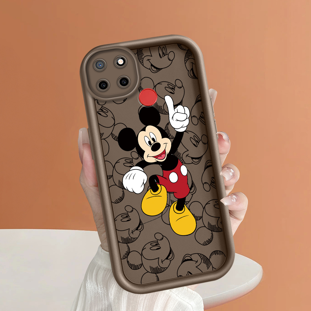 Ốp điện thoại cho Realme C12 Realme C15 Realme C17 Realme C2 Realme C20 Realme c20a mềm ban đầu vuông thang Ốp điện thoại silicon Ốp điện thoại bọc hoàn toàn