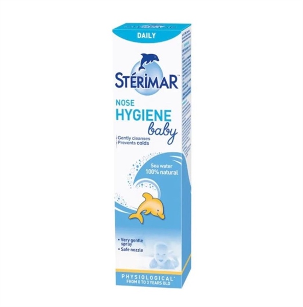 Xịt mũi hằng ngày Stérimar baby nội địa Pháp - Sterimar, Màu xanh: Dành cho bé từ 0-3 tuổi (100ml)