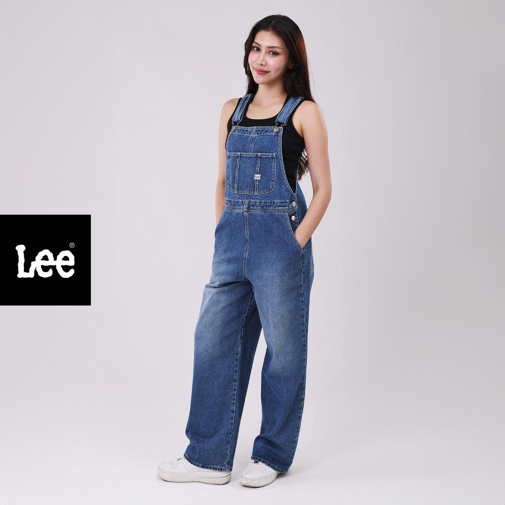 LEE Women's Dungaree Model LE S126WDUNN15 - Mid Indigo ราคา 2,093 บาท*ส่งฟรี