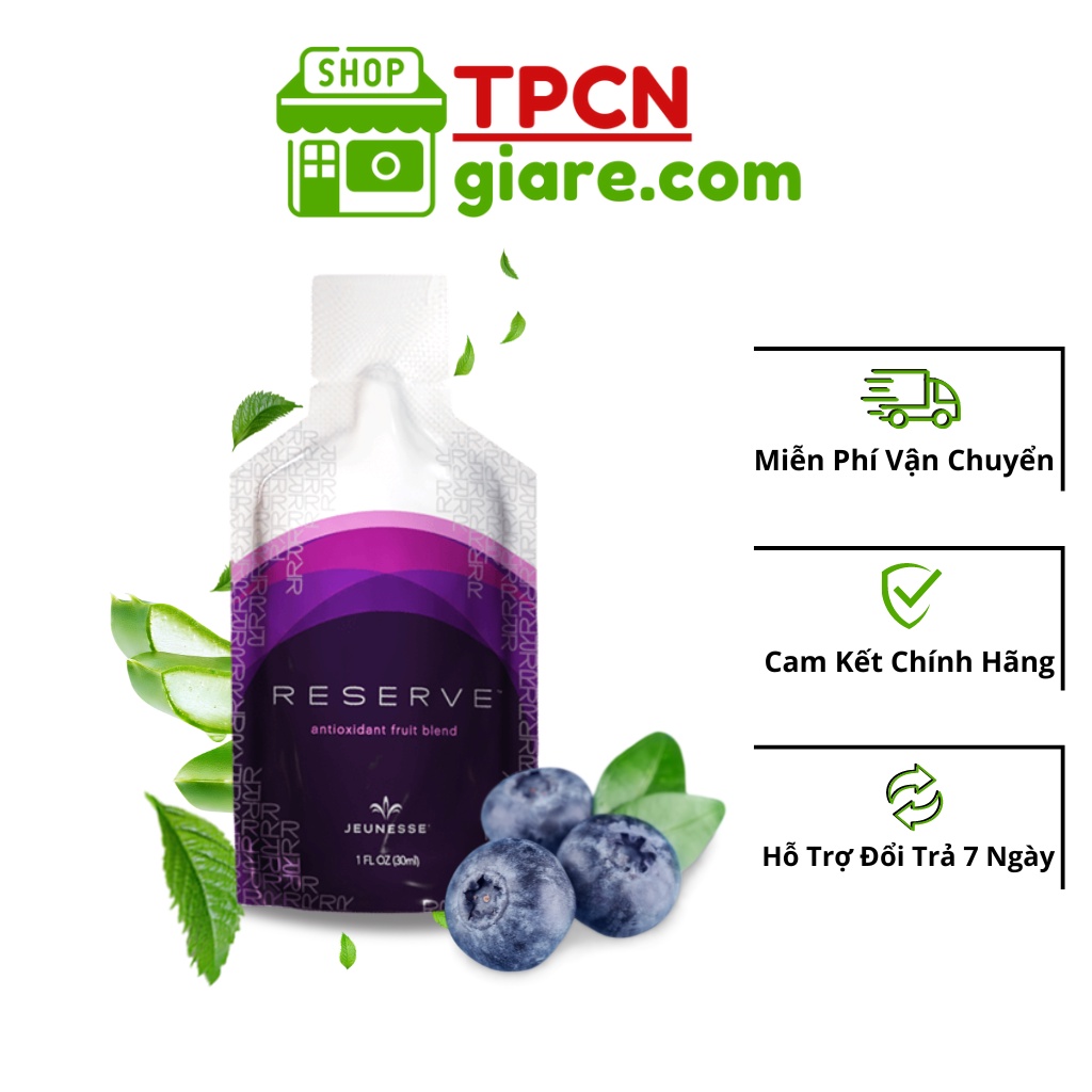 Thực Phẩm Chức Năng Reserve Jeunesse tế bào gốc trái cây giúp trẻ hoá tế bào máu