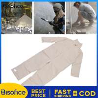 Bisofice Blasting Suit Sturdy Dust Proof Versatile Wear Resist Sandblasting Suit for Scraping Paint and Rusting Removal