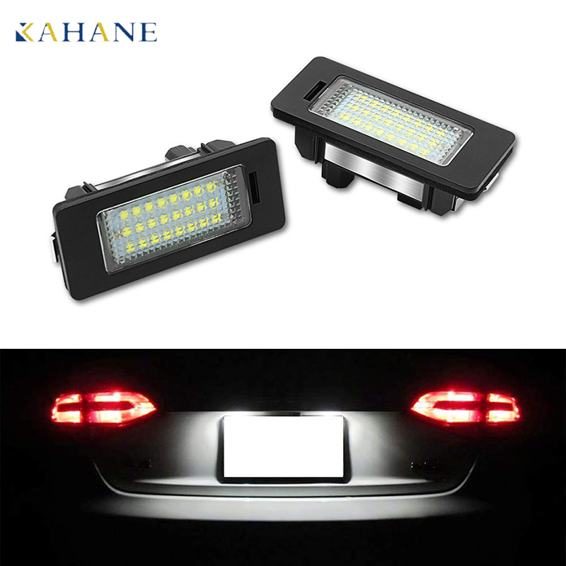 2 cái tự động gắn biển số ô tô biển số đèn đèn cho bmw e82 e39 91 e60 e90 e92 e93 e61 e88 e70 e71 e72 m3 m5 x5 x6