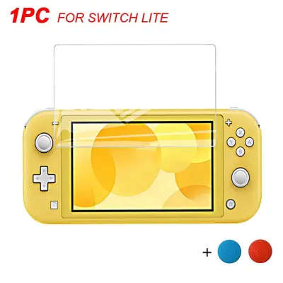 Premium Tempered Glass Screen Protector & thumbsticks For Nintendo Switch Screen Protector 9H Accessories For Nintend Switch NS