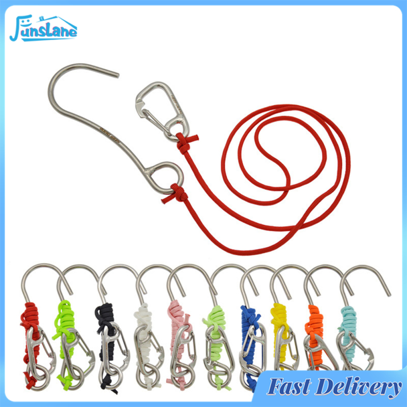 FunsLane Diving Reef Drift Hook Corrosion-resistant 316 Stainless Steel Single Hook For Underwater Photography