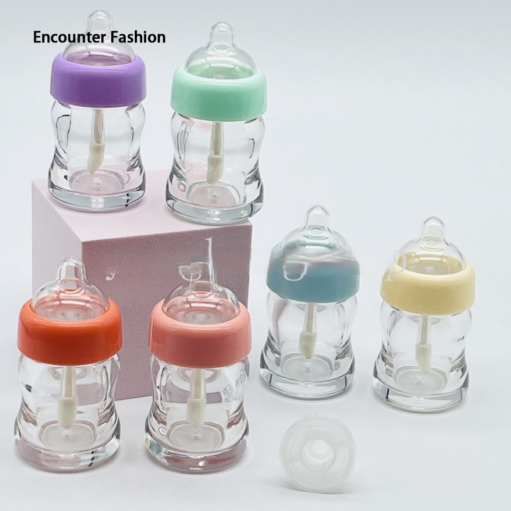 VOCKOO Cute Milk Bottle Lip Disk 5ml diy ราคา 12 บาท*ส่งฟรี