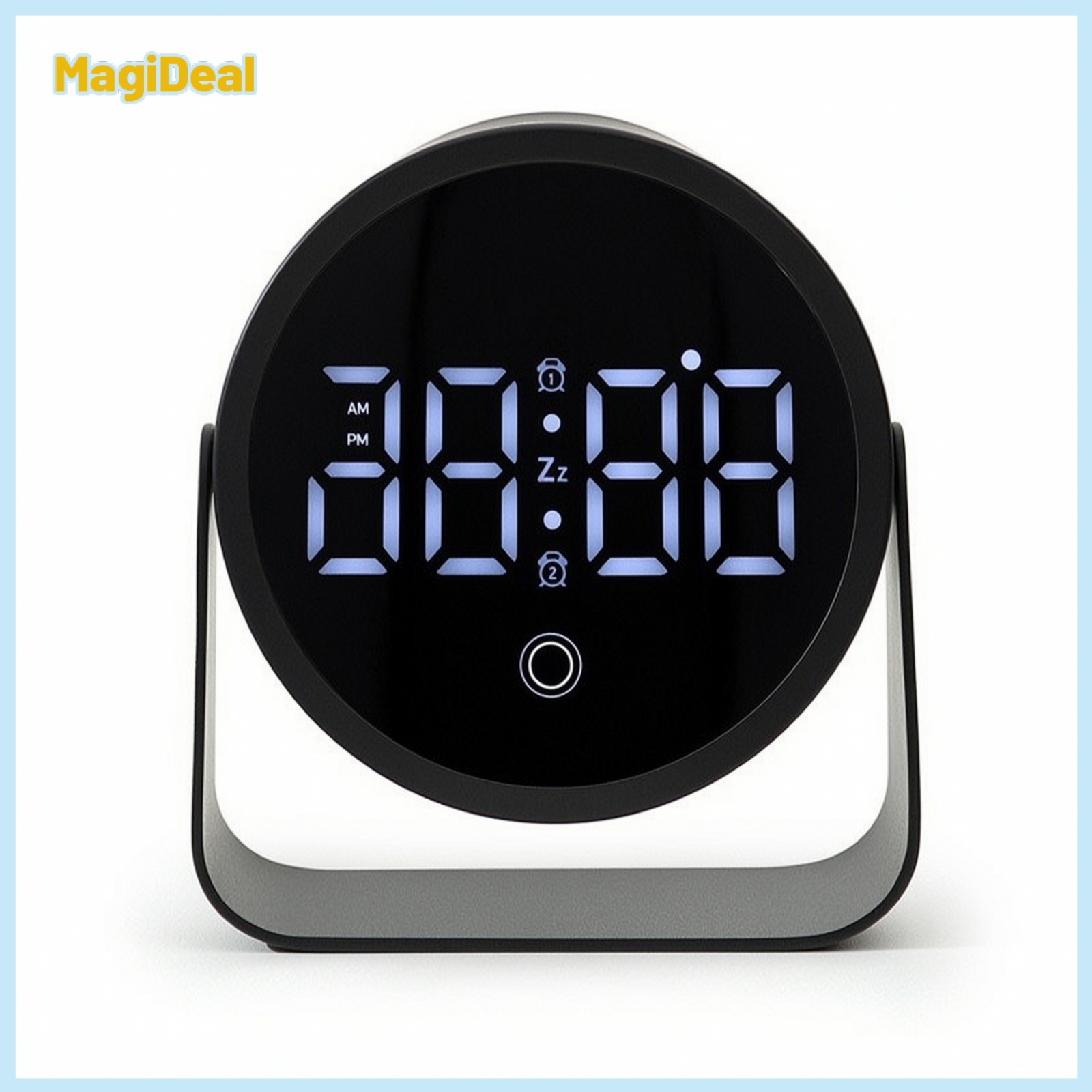 MagiDeal Electric Digital Alarm Clock Compact Desk Clock with Stand Simple Electric for Students ราคา 2,293 บาท*ส่งฟรี