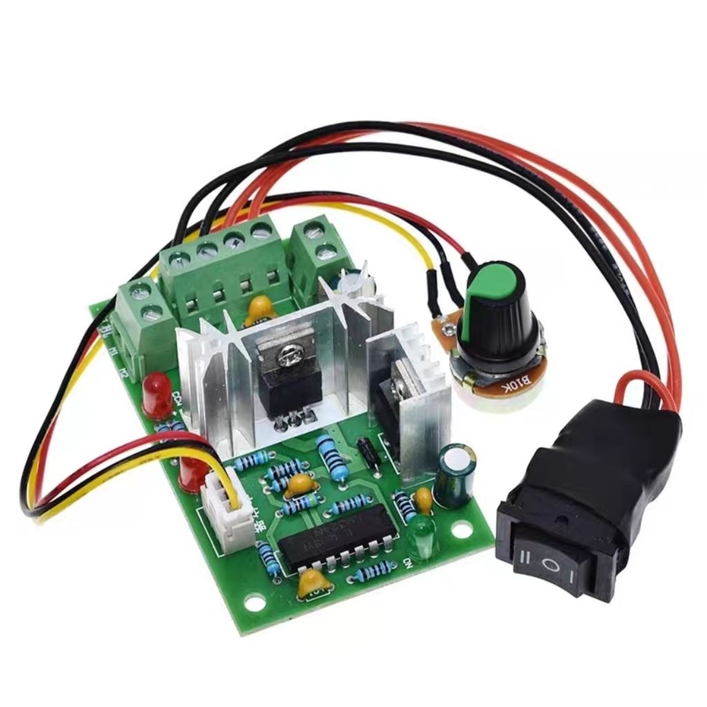 Mạch Điều Khiển Tốc Độ Động Cơ DC 12V 24V 36V 20A - Có Tiến Lùi