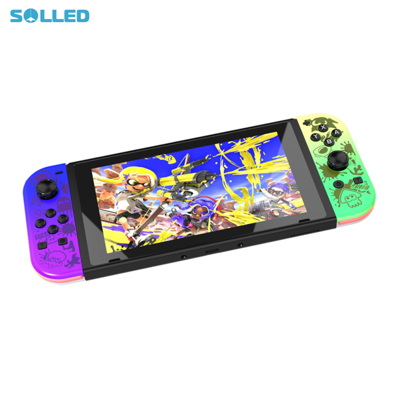 JOY02 Joypad Wireless Controller Joystick Gamepad Controllers Joy Pads With RGB Lighting Compatible For Switch/OLED Controllers ราคา 335 บาท*ส่งฟรี