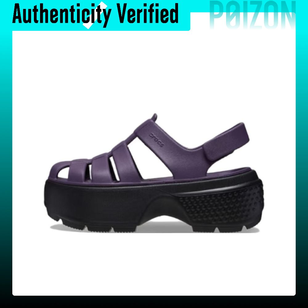 รองเท้าแตะผู้หญิง Crocs EVA Roman ผู้หญิง Deep Iris สีม่วง 209938-5AS ราคา 13,243 บาท*ส่งฟรี