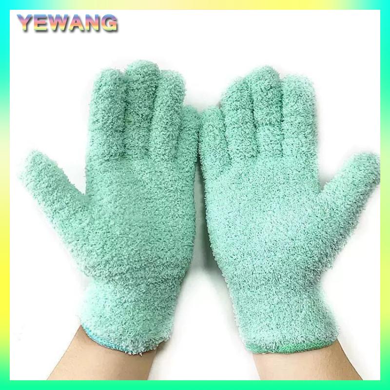 YEWANG Sợi nhỏ bụi Găng Tay-căng ra & thoáng khí làm sạch găng tay, không thấm nước cho xe ô tô, thuyền, rvs, hồ bơi, nhà, nhà bếp - 4