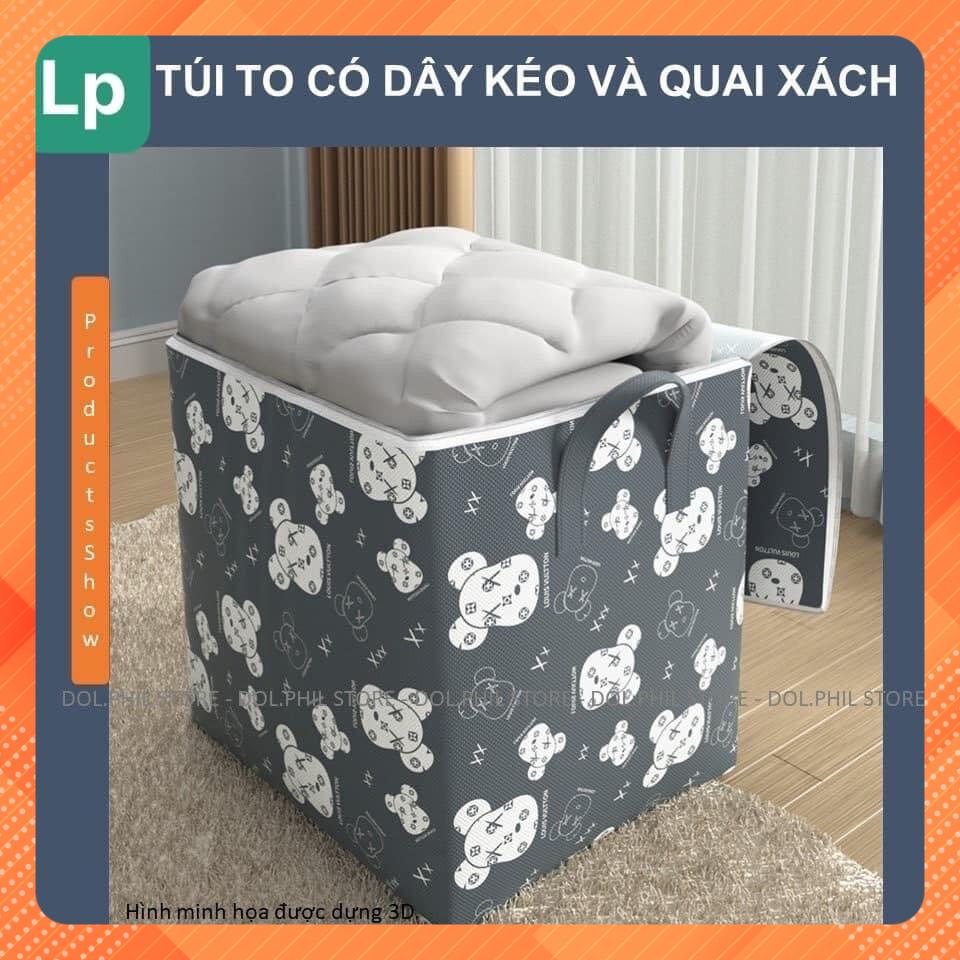 Túi vải đựng chăn màn 100l tiện ích