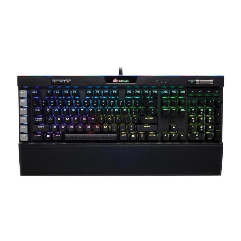 Corsair Cs-Ch-9127114-Na K95 Rgb Platinum Mechanical Gaming Keyboard, Cherry Mx Speed, Gunmetal Singapore