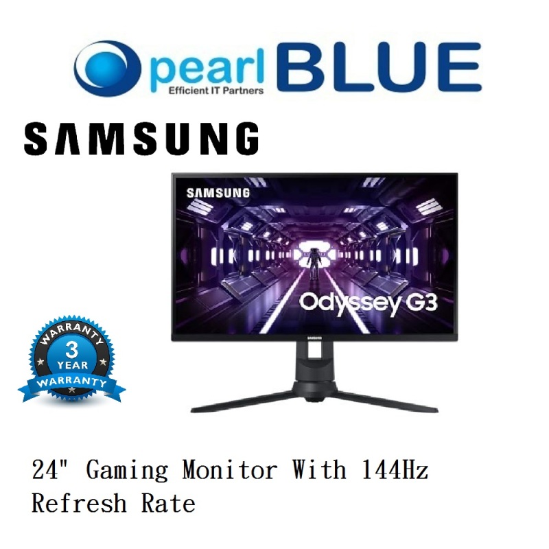 Samsung│24 Gaming Monitor With 144Hz Refresh Rate│LF24G35TFWEXXS Singapore